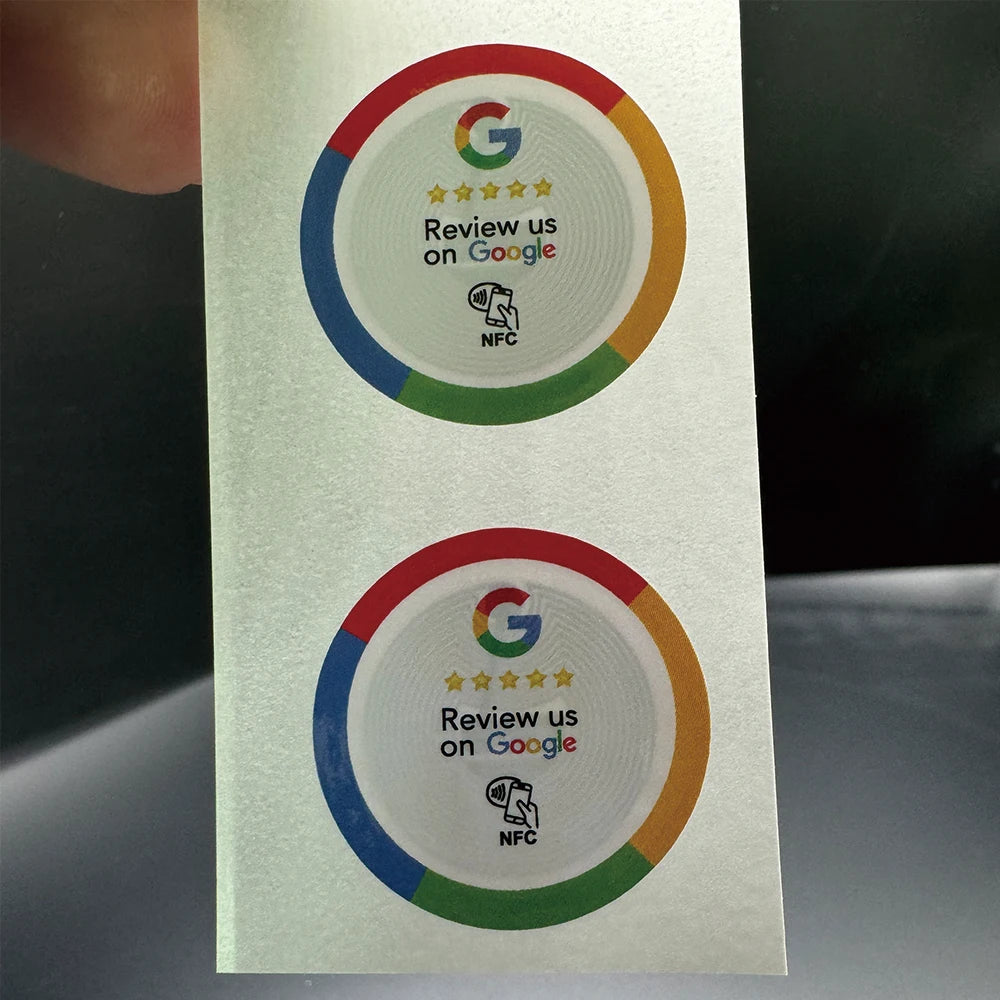 NFC Sticker Reviews  for Food Delivery Bags