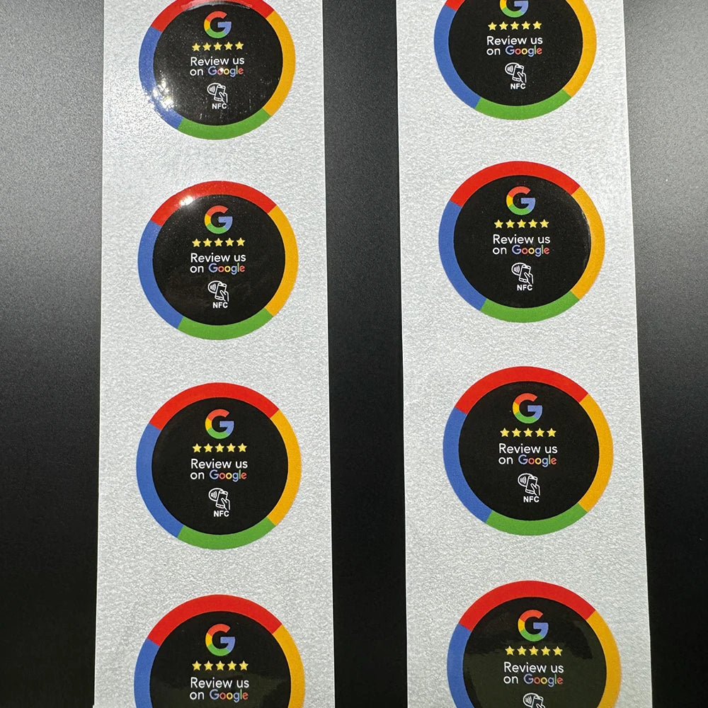 NFC Sticker Reviews  for Food Delivery Bags