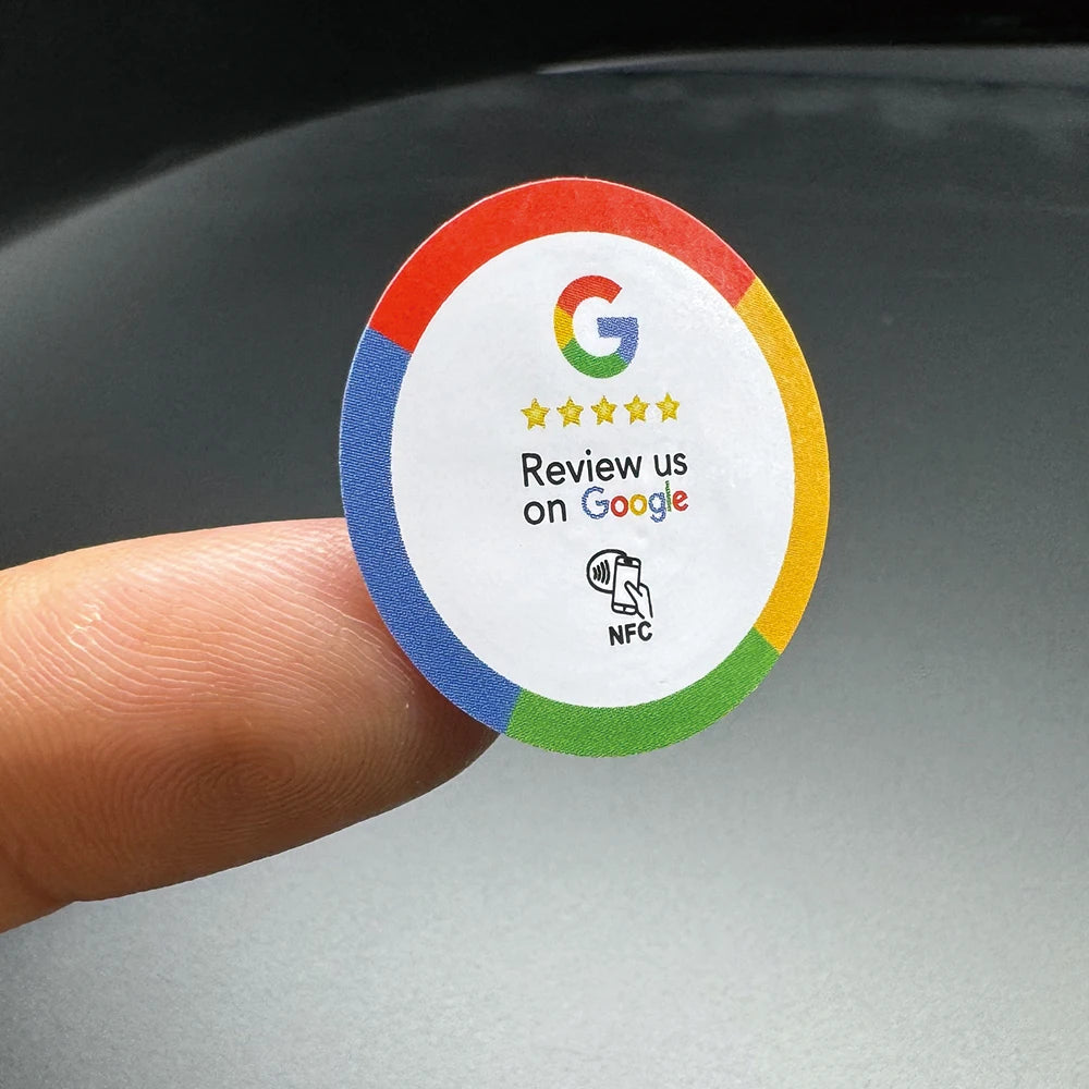 NFC Sticker Reviews  for Food Delivery Bags