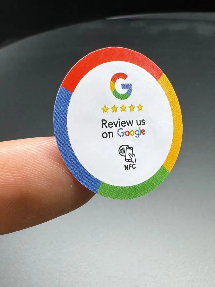 NFC Sticker Reviews  for Food Delivery Bags
