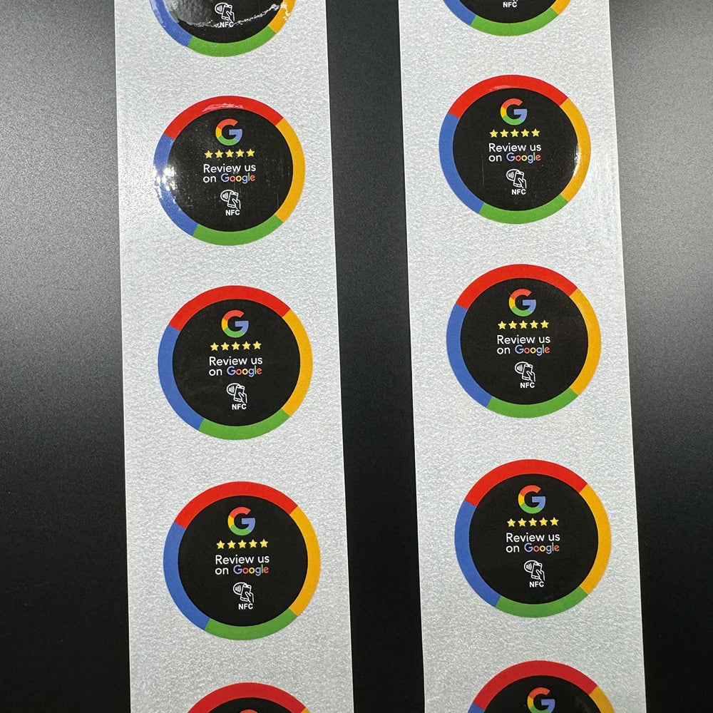 NFC Sticker Reviews  for Food Delivery Bags