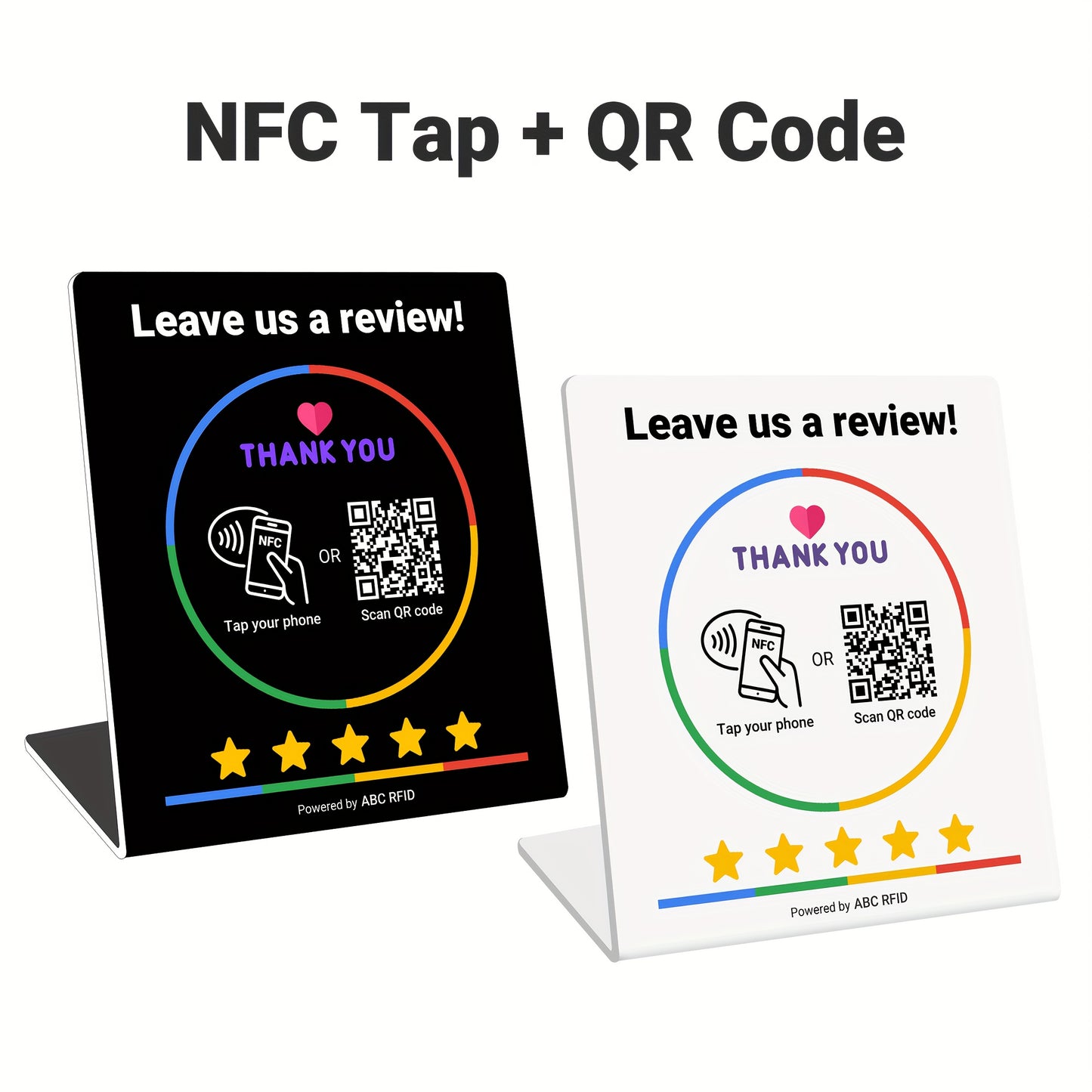 NFC Tap & QR stand